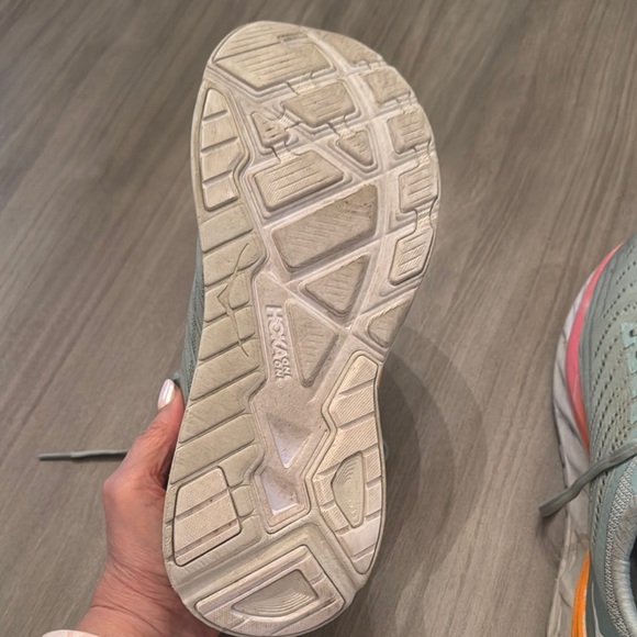 ***Price Drop***HOKA Teal and Orange Running Shoes - Picture 6 of 10